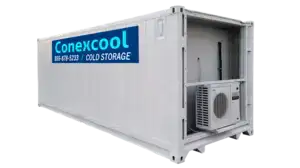 20ft Standard Refrigerated Container Medium Temp 220 V 1 Ph 30 Amp