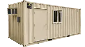20ft combo office plus storage container for sale