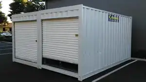 7ft roll up door in shipping container