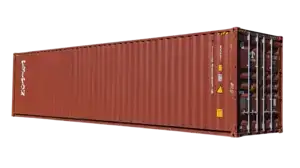 40ft high cube shipping container