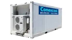 Single-Phase 20ft Temperature Controlled Storage Low Temp