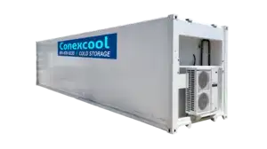 Single-Phase 40ft High Cube Refrigerated Container Low Temp