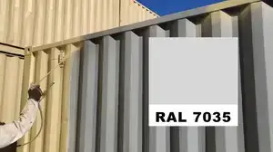 Light Grey Exterior Paint 24ft (RAL7035)