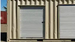 5ft Roll-Up door in shipping container