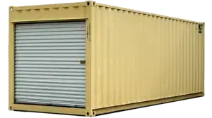 24ft storage container with Roll-Up door for sale