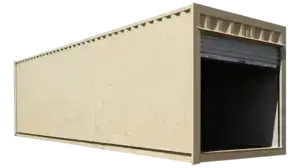30ft storage container with roll-up door for sale