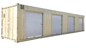 40ft storage containers with Roll-Up doors for sale