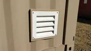 Louvered vent for shipping containers for sale