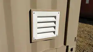 Louvered vent for shipping containers for sale