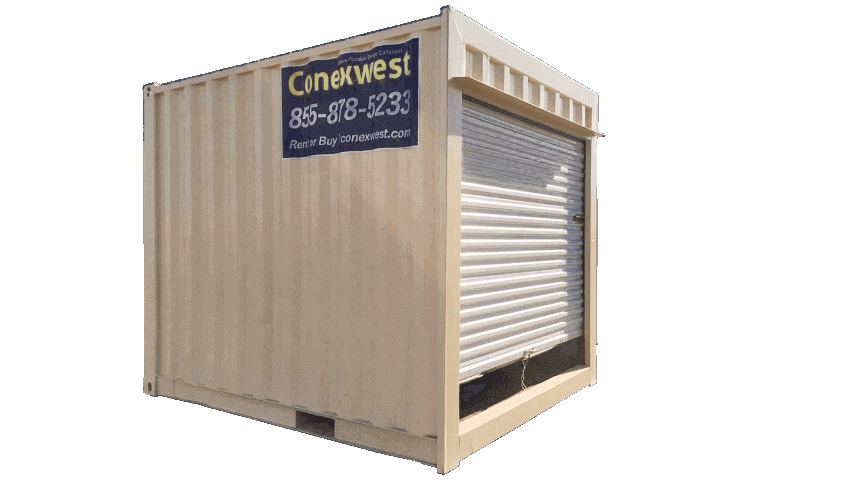 10ft storage container with roll up door for sale